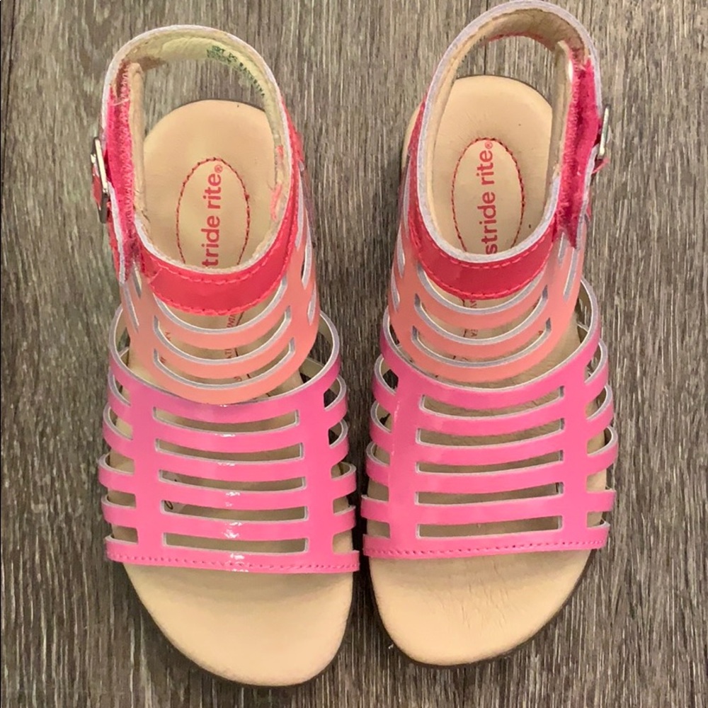 Stride Rite Katerina Pink Gladiator Sandals 9.5